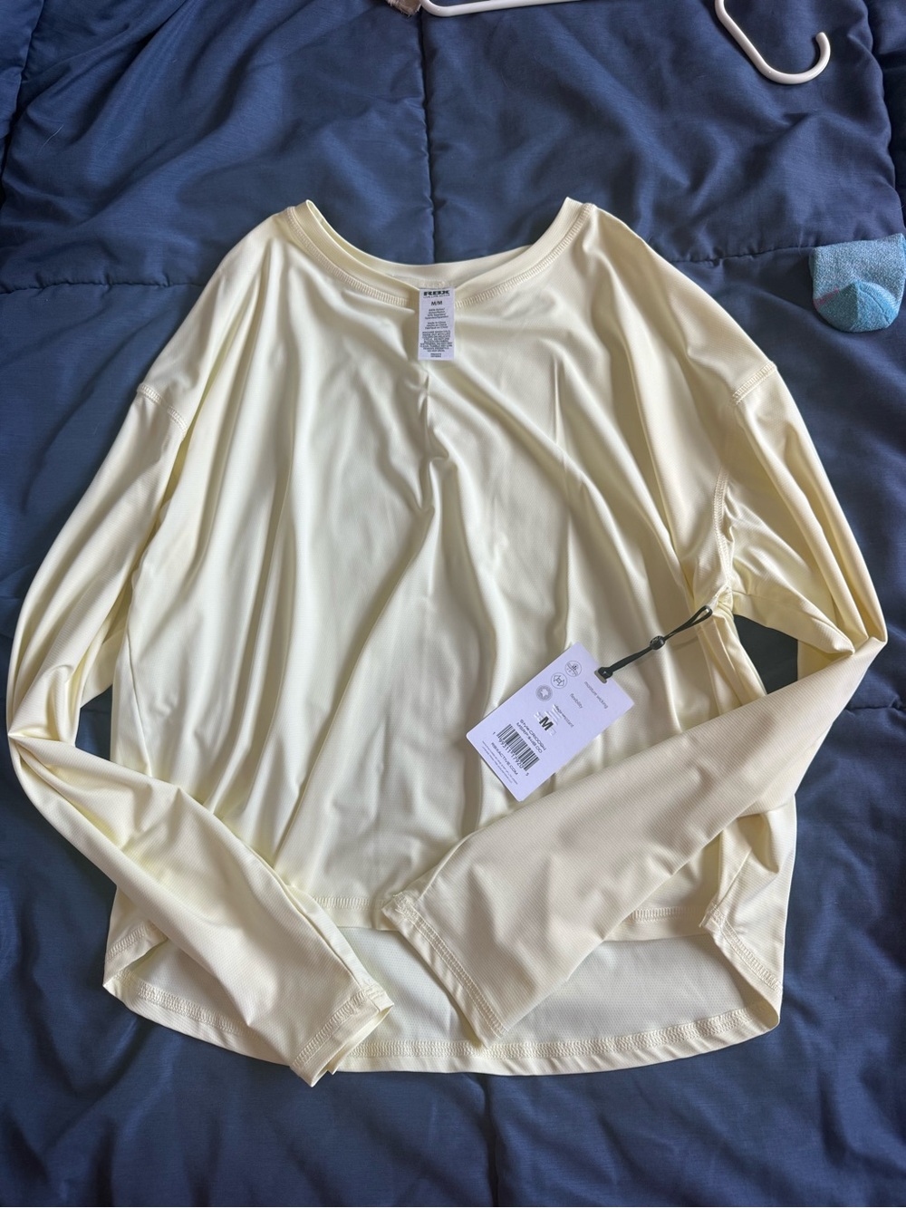 RBX Light yellow Long-Sleeve Performance Tee